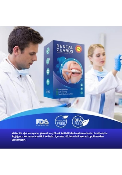 Dental Guards Gece Ağız Koruyucu Diş Gıcırdatma,çene Sıkma,bpa Iç