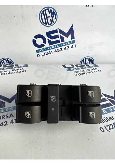 735631478 FİAT DOBLO EGEA CAM DÜĞMESİ 4 LÜ SOL ŞÖFÖR.