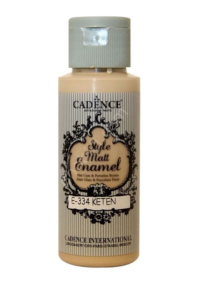 Cadence Enamel Cam ve Porselen Boyası - 334 Keten