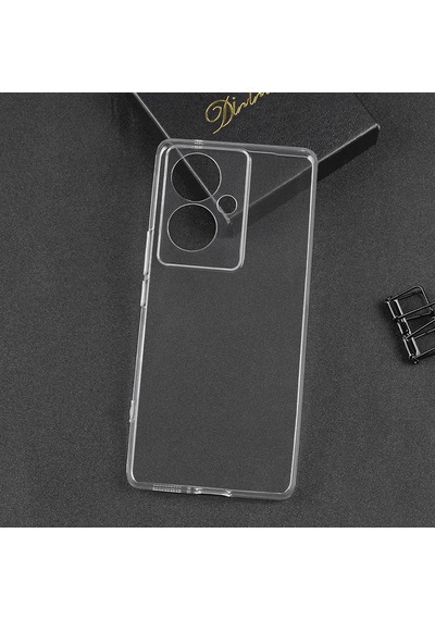 Realme Note 60 Kılıf Zore Süper Silikon Kapak Seffaf