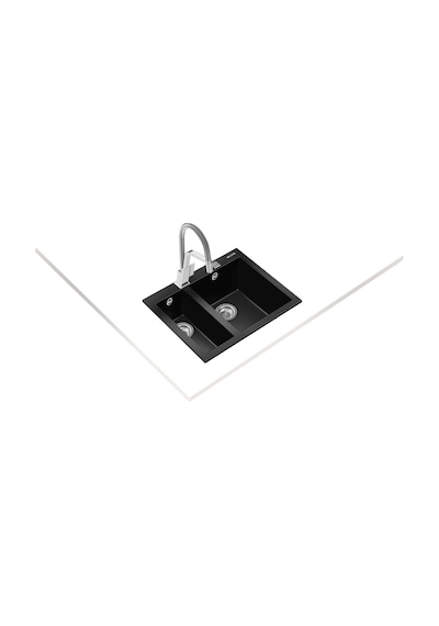 Teka Forsquare 590 Tg Çift Hazneli Tegranite+ Eviye - Siyah - 115260019