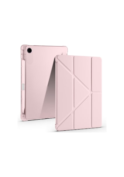 Samsung Galaxy Uyumlu Tab A11 8.7inç X130 Kılıf Kalem Bölmeli Trifolding Case X133 X135 135f Kılıf