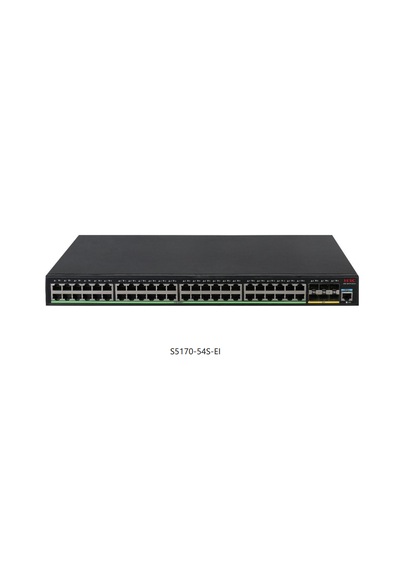 S5170-54s-eı: 48 X 10/100/1000base-t Ethernet Ports, 6x1g/10g Base-x Sfp Plus Ports.