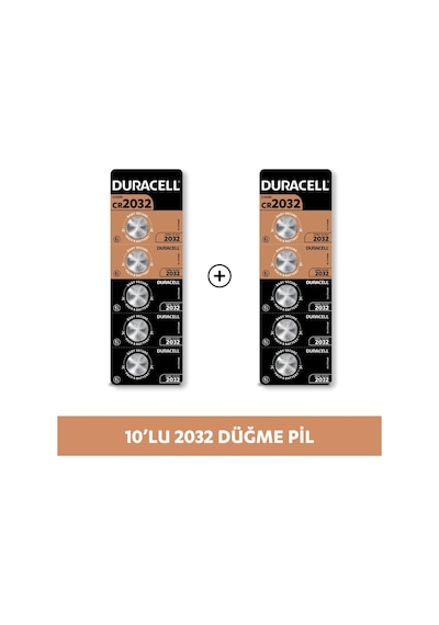 Duracell DL/CR 2032 3 V Lityum Pil 5 x 2'li