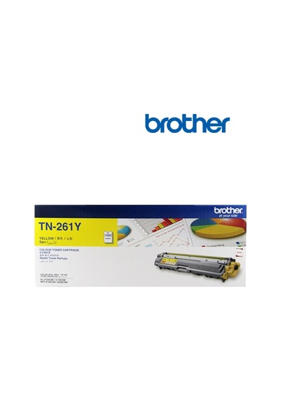 Brother Tn261Y Sarı Toner 1400 Sayfa Hl-3150Cdn Hl-3170Cdw Mfc-91