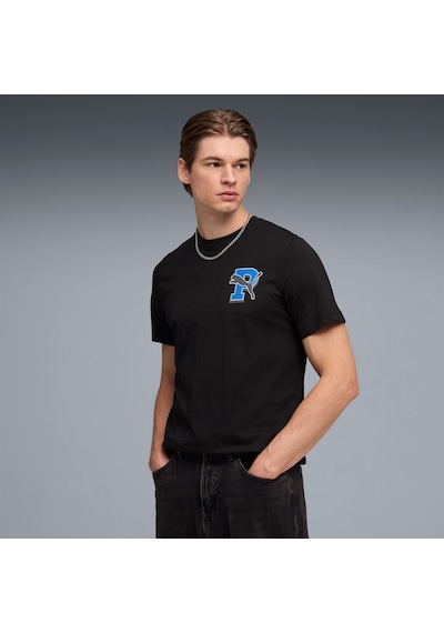 Puma Graphic Erkek Siyah T-shirt 691776