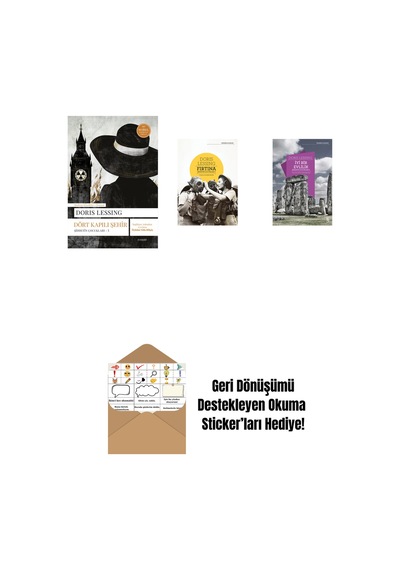 Dört Kapılı Şehir + Fırtına + İyi Bir Evlilik + Okuma Sticker'ları