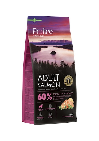 Profine Gluten Free Adult Salmon Glutensiz Somon Etli Yetişkin Köpek Maması 12 KG