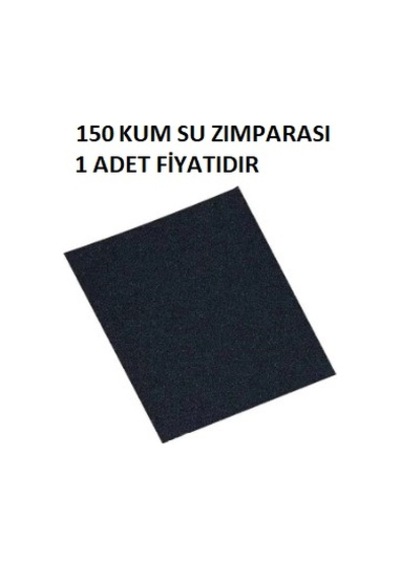 150 Kum Su Zımparası Ekonomik - Kağıt Zımpara 1 Adet