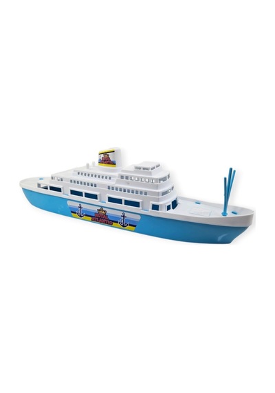 Transatlantik Yolcu Gemisi 45 Cm - Mavi