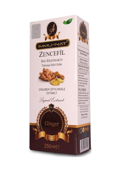 Immunat Zencefil Ekstresi 250 ML