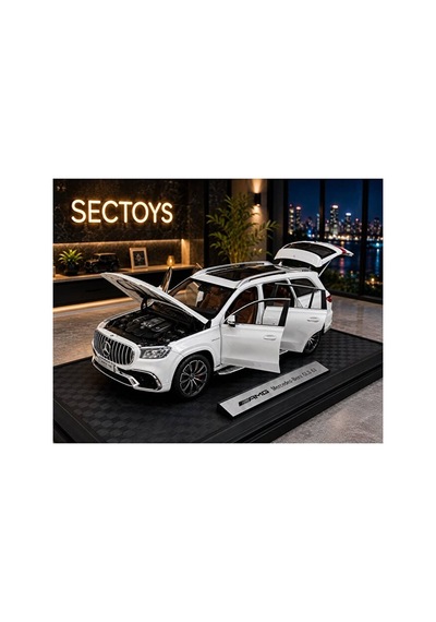 Mercedes Glc 63 Diecast Model Araba Açılan Kapılar Mercedes Benz Glc 63 Jip Diecast Model Araba