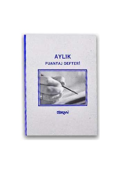 0333 Puantaj Defteri 1 Adet