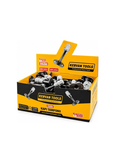 Kervan Krv-0563 Kapı Altı Stoperi Ve Plastik Tampon- 75'li Paket Diğer