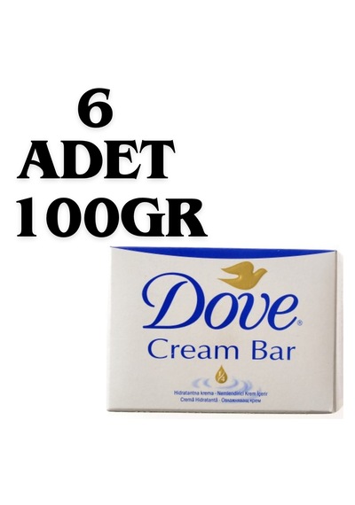 Dove Sabun Cream Bar 6 x 100 G