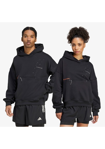 Adidas Adi365 H.koumori Running Erkek Siyah Koşu Sweatshirt Jy4090 Siyah