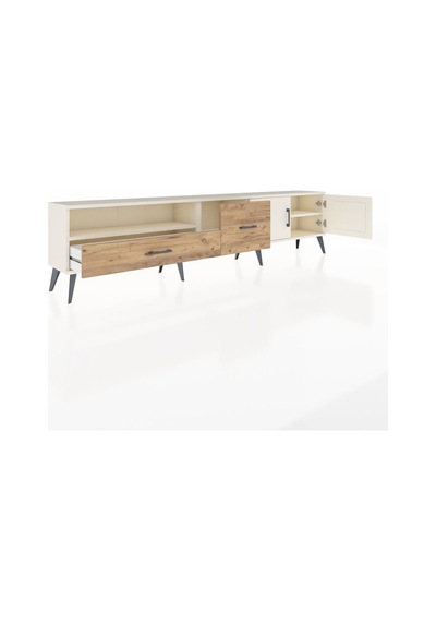 Arges Tv Ünitesi 2 Raflı 2 Çekmeceli 2 Kapaklı 220x30x51 Aytaşı-aytaşı/çam Aytası/atlas Çam - Aytası Arges Tv Ünitesi 2 Raflı 2 Çekmeceli 2 Kapaklı 220x30x51 Aytaşı-aytaşı/çam Aytası/atlas Çam - Aytası
