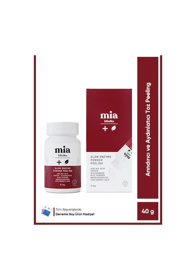 Mia Klinika Arındırıcı ve Aydınlatıcı Enzim Peeling Toz Temizleyici 40 G