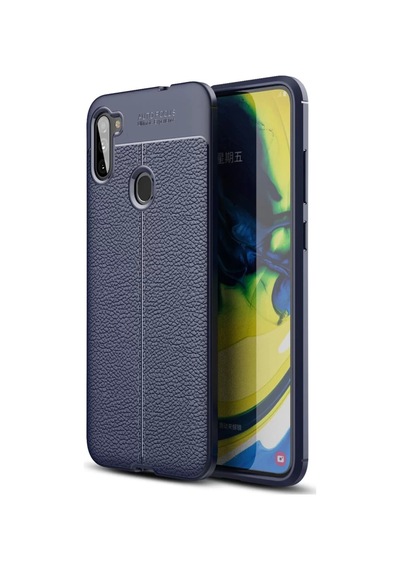 Newface Samsung Galaxy A11 Kılıf Auto Focus Kapak - Lacivert