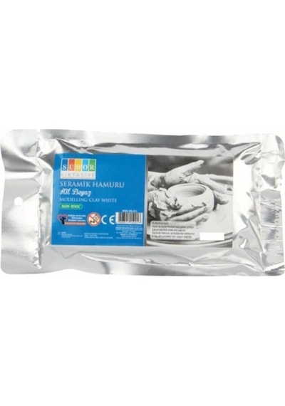 Seramik Kil 500 G Beyaz kil261