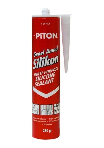 Genel Amaçlı Silikon 280 Gr Şeffaf