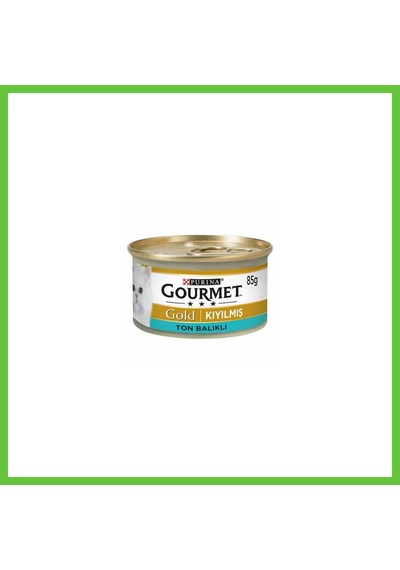 Gourmet Kıyılmış Ton Balıklı Yetişkin Kedi Konservesi 85 Gr Dmc
