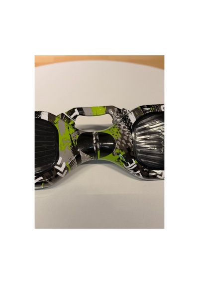 Hoverboard 6.5 İnç Led Işıklı Taşıma Kollu 36v 5.2ah Elektrikli Kaykay Yeşil