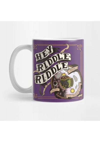 Hey Riddle Riddle Kupa Bardak Çok Renkli