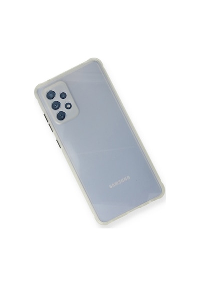 Samsung Galaxy  Uyumlu,  A72 Kılıf Miami Şeffaf Silikon - Şeffaf