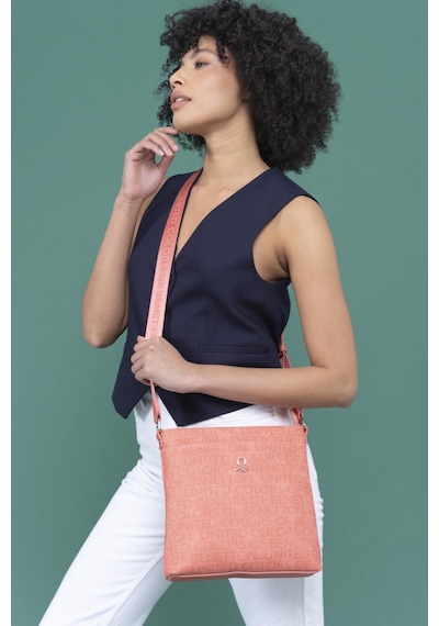 United Colors Of Benetton Bnt-1318 Kadın Çapraz Çanta BNT-1318-R17795 Mercan