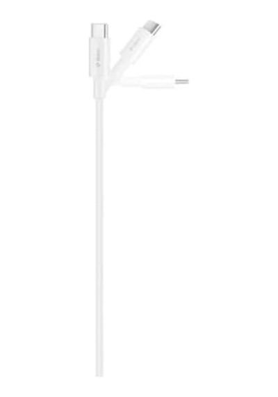 Usb-c - Usb-c 200cm 65w Pd/qc Hızlı Şarj/data Kablosu Beyaz