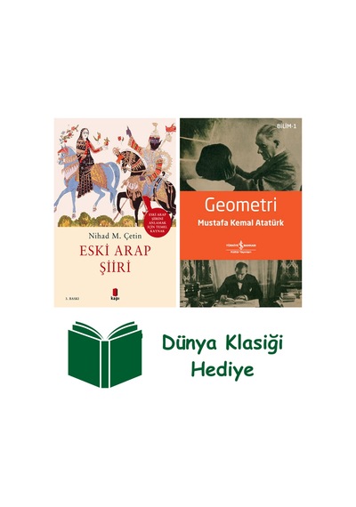 Eski Arap Şiiri + Geometri + Dünya Klasiği Hediye