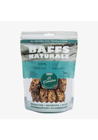Baffs Naturals Dana Mini Et Çubuğu 100% Doğal Köpek Ödül Maması 100 Gr 100 Gr X 1 Adet