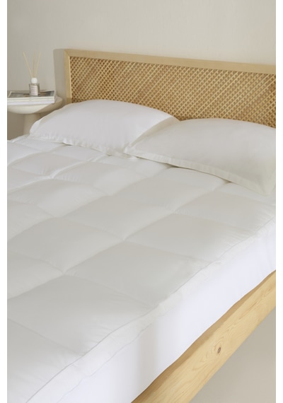Karaca Home Sleep Comfort Fitted Tek Kişilik Uyku Pedi 100x200+35 Cm Beyaz