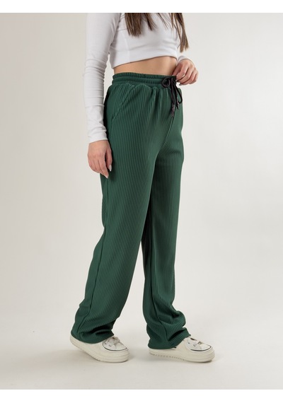 Cocopelli Yeşil Fitilli Kadın Baggy Pantolon Coc2693 Yeşil