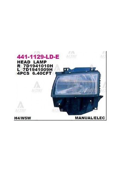 Far T4 Caravella 1997-2003 Sol 1 Adet Oem No: 7d1941009h