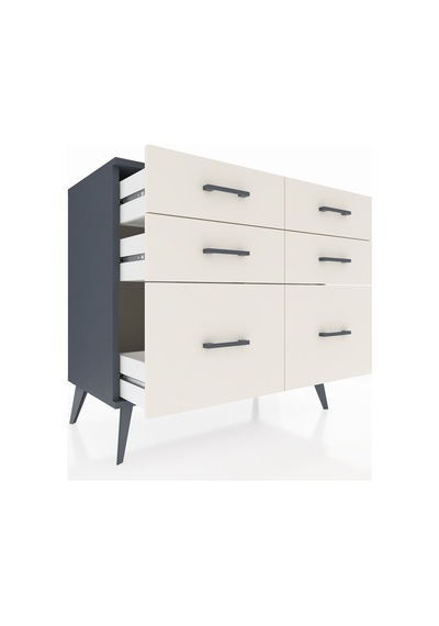Hyperion Şifonyer 6 Çekmeceli 88x44x80 Antrasit-antrasit/aytaşı Antrasit/aytaşı Hyperion Şifonyer 6 Çekmeceli 88x44x80 Antrasit-antrasit/aytaşı Antrasit/aytaşı