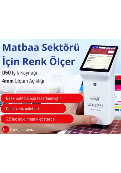 Ls372 Matbaa İçin Profesyonel Renk Ölçer