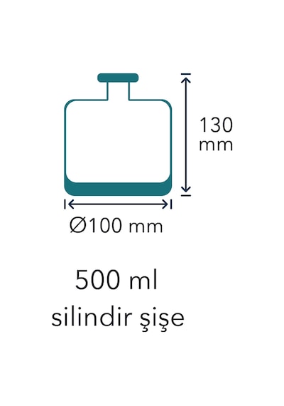 Missi Yeşil Leopar Desenli Cam Şişe Seramik Taşlı Black Vanilya Oda Kokusu 500 ML