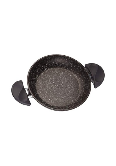 20 Cm Dövme Yumurta Sahanı Siyah Çok Renkli