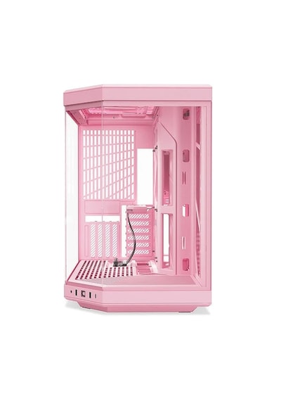 Hyte Y70 Strawberry Milk Temperli Cam Usb 3.2 E-atx Dual Chamber Bilgisayar Kasası