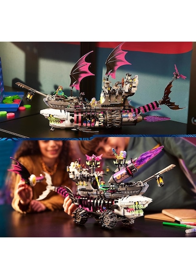 LEGO® 71469 Dreamzzz Kabus Köpek Balığı Gemisi 1389 Parça