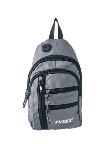 Anılbags Anıl Bags Keten Kumaş Gri Ve Usb Çıkışlı, Askılı Çapraz Göğüs