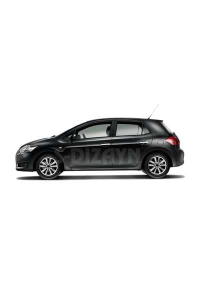 S-Dizayn Toyota Uyumlu Auris Krom Kapı Kolu 4 Kapı 2007-2012 P. Çelik Sensörlü