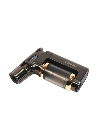Parmida Tek Torch Pürmüz Gunmetal Masa Tipi Metal Puro Çakmağı - Tr9250