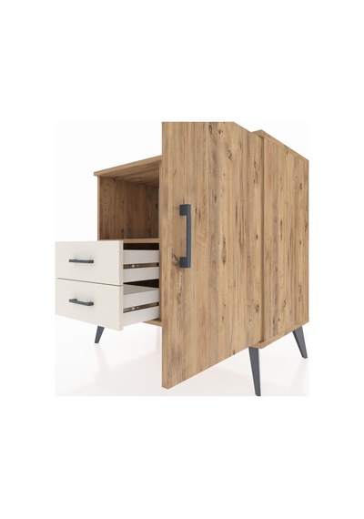 Hyperion Şifonyer 2 Raflı 2 Çekmeceli Tek Kapaklı 88x44x80 Çam-çam/aytaşı Çam/aytaşı Hyperion Şifonyer 2 Raflı 2 Çekmeceli Tek Kapaklı 88x44x80 Çam-çam/aytaşı Çam/aytaşı
