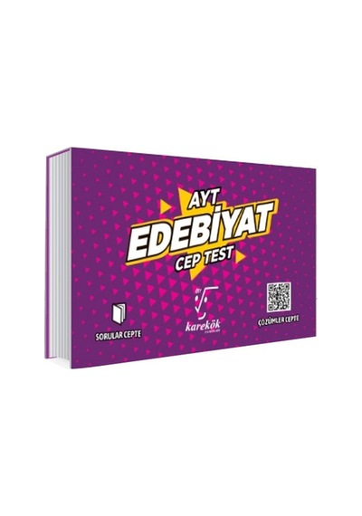 AYT Edebiyat Cep Test -  Karekök Eğitim Yayın