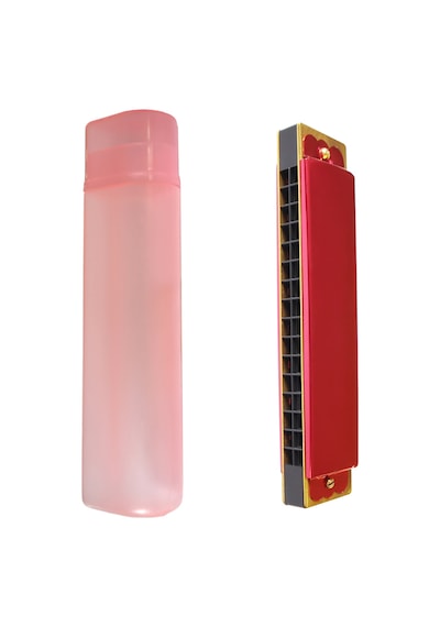 Jwin JM-16MP 16 Delikli Mızıka (Harmonica) - Kırmızı
