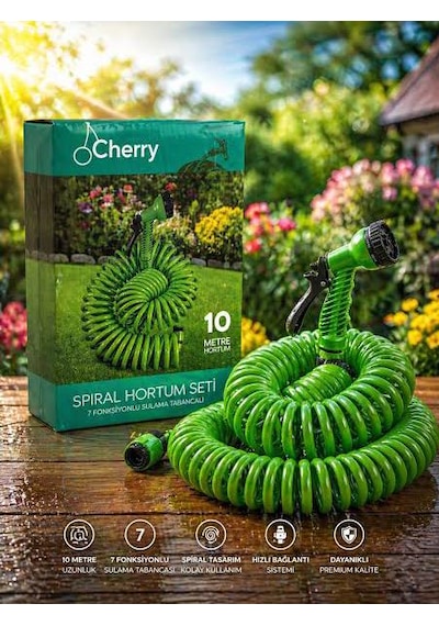 Cherry 10 Metre Spiral Hortum Seti