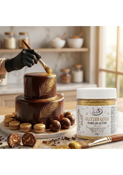 Dr.gusto Metalik Toz 10 Gr Glıtter Altın